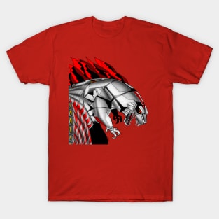 the onslaught of mechagodzilla techno kaiju T-Shirt